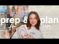 2024 PLANNING SESSION | new planner, making a vision board, 2024 goals & more ツ