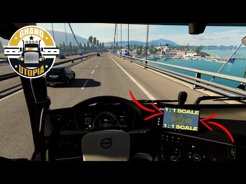 ETS 2 - Grand Utopia Map | 1:1 Scale |