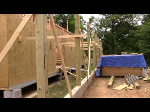 Building My Own Home: Episode 28 - Getting Ready to Set the Trusses
