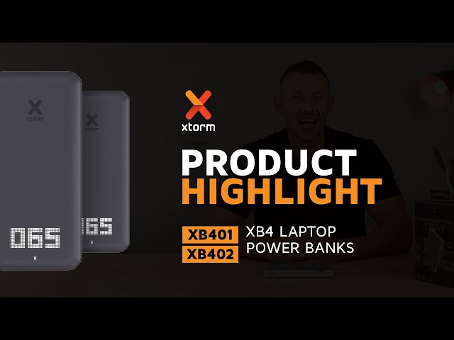Xtorm XB4 Titan Powerbank 24000mAh con uscita USB-C 60W Nero video