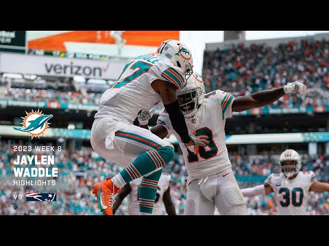 Every Jaylen Waddle catch in 121-yard game | Week 8