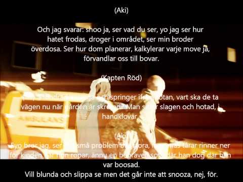 Aki feat. Kapten Röd - När Solen Går Ner. Lyrics