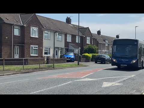 Mega Toots! Stagecoach Hartlepool 39663 NJO8 CSX 6 To Clavering