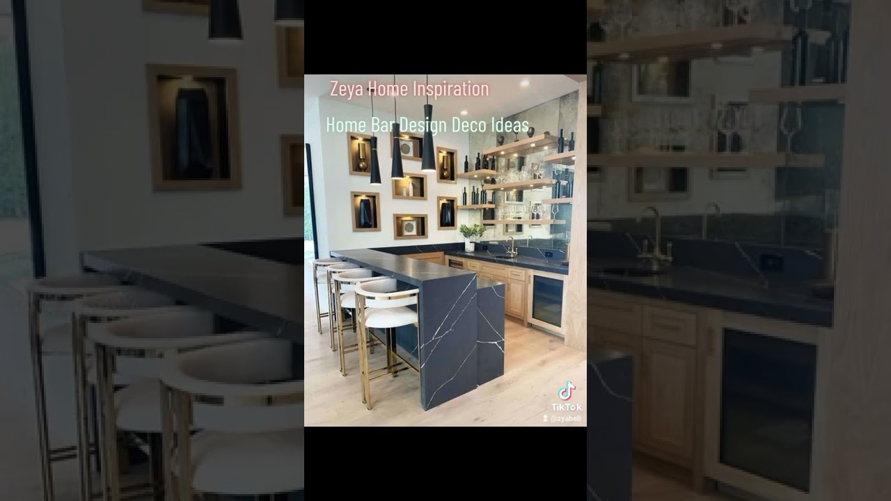 Home Bar Counter Bar Design Ideas: video on Zeya home inspiration channel❤❤❤