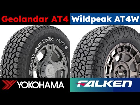 Yokohama Geolandar AT4 vs Falken WildPeak AT4W