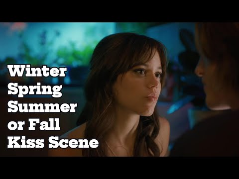 Winter Spring Summer or Fall | Kiss Scene | Remi & Barnes | Jenna Ortega & Percy Hynes White