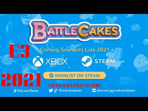 Battle Cakes - Trailer da E3 2021 LEGENDADO EM PT-BR.
