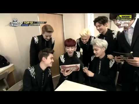 140508 EXO K @ M!Countdown Backstage   YouTube