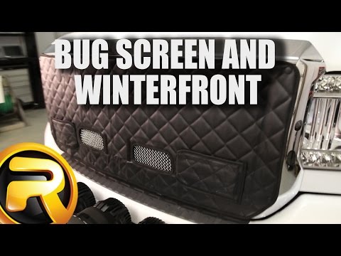 How to Install Fia Winter Front and Bug Screen