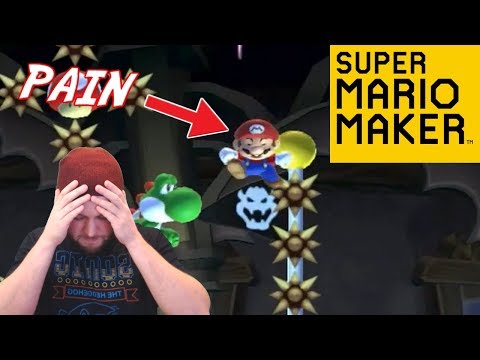 Super Mario Maker - Two Hammy Levels Straight From Hell! [Stream Highlights]