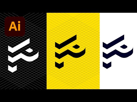 How To Make monogram logo design illustrator LOGO DESIGN TUTORIAL
