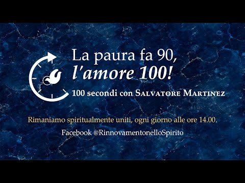 100 secondi con SALVATORE MARTINEZ #17 - 30 marzo 2020