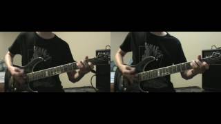 ISIS - Deconstructing Towers (Excerpt)(Guitar Playthrough)(Both Guitars)