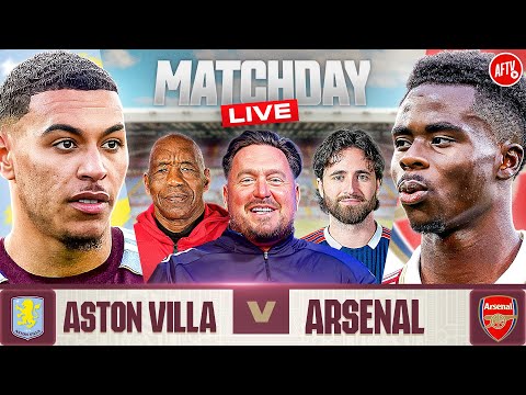 Aston Villa 2-1 Arsenal | Match Day LIVE | Premier League League