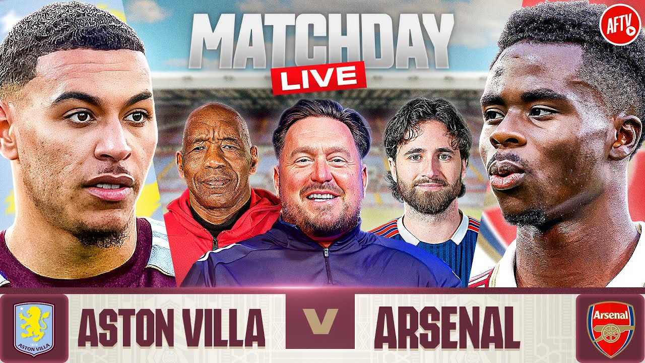 Aston Villa 2-1 Arsenal | Match Day LIVE | Premier League League