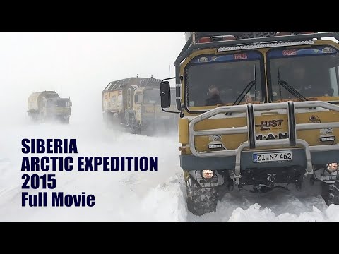 Expédition arctique en Sibérie MAN KAT1 - 2015 Romuald Koperski Film Complet. [AI FR Subs]