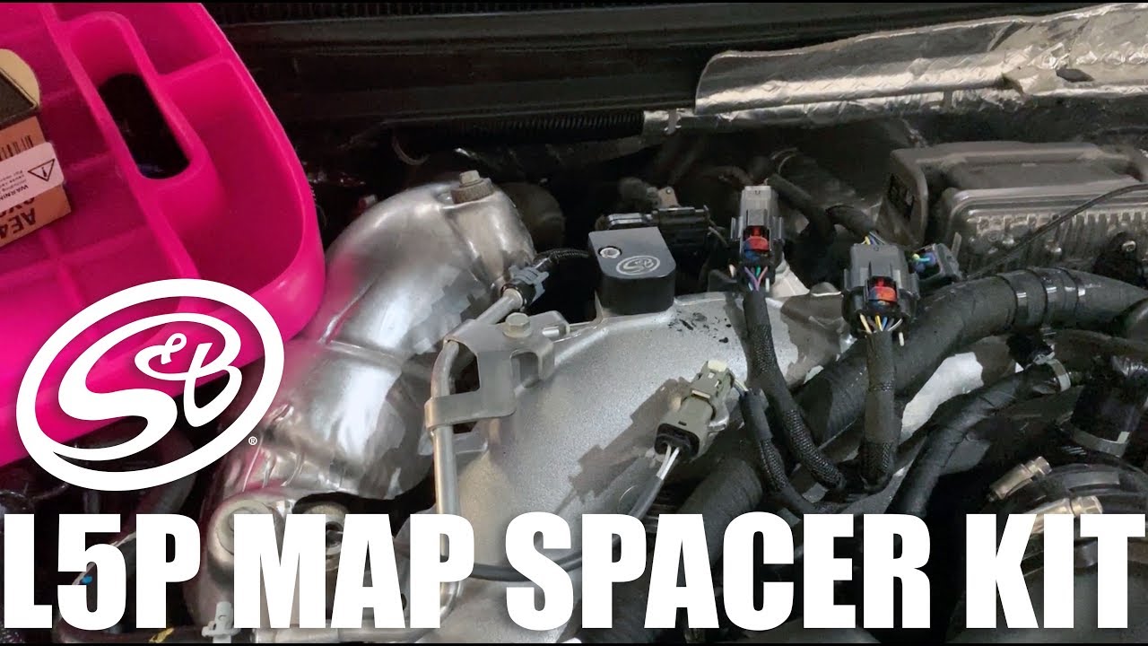 S&B MAP Sensor Spacer Kit for the 2017-2025 Duramax L5P
