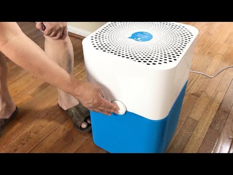 Blue pure 211 air purifier demonstration