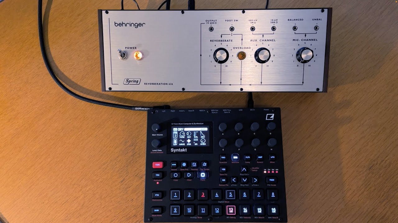 Behringer Spring Reverberation 636 (646) - Page 3 - Other Gear