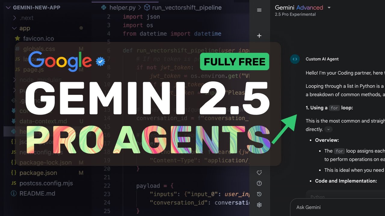 Gemini 2.5 Pro DEEP AGENTS : This CRAZY & FULLY FREE AI Agent is AMAZING!