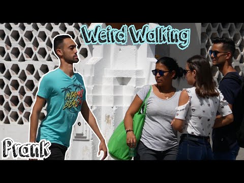 WEIRD WALKING [PRANK]