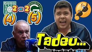 Loucura! A EMOÇÃO dos PÊNALTIS no RÁDIO - Gama (4) 2 x 2 (5) Goiás "Verdão Classificado"