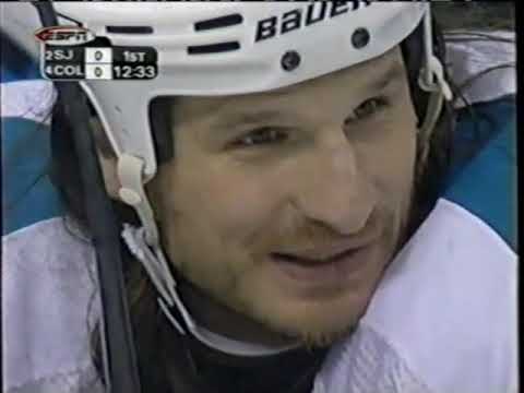 Western Conference Semifinals Game 4  - San Jose Sharks @ Colorado Avalanche  - April 28, 2004