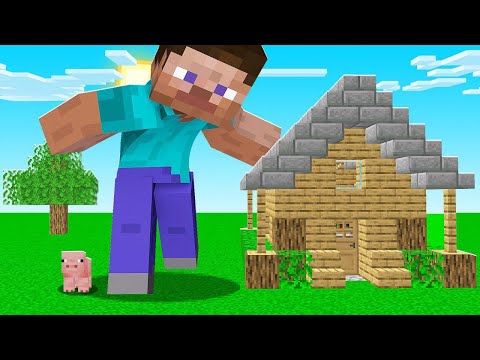 Minecraft BUT We're GIANT PEOPLE! (insane)