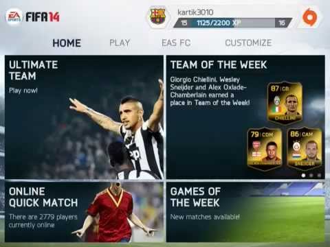FIFA 14 iOS Premium Features Kick Off, Manager Mode and Tournaments Unlock. Jailbreak.