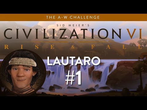 Let's Play Civilization 6: Rise and Fall - Deity - Lautaro part 1