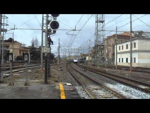 ES* 9873 "CISALPINO" IN TRANSITO A BATTIPAGLIA !