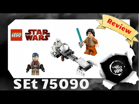 Vidéo LEGO Star Wars 75090 : Le Speeder Bike d'Ezra