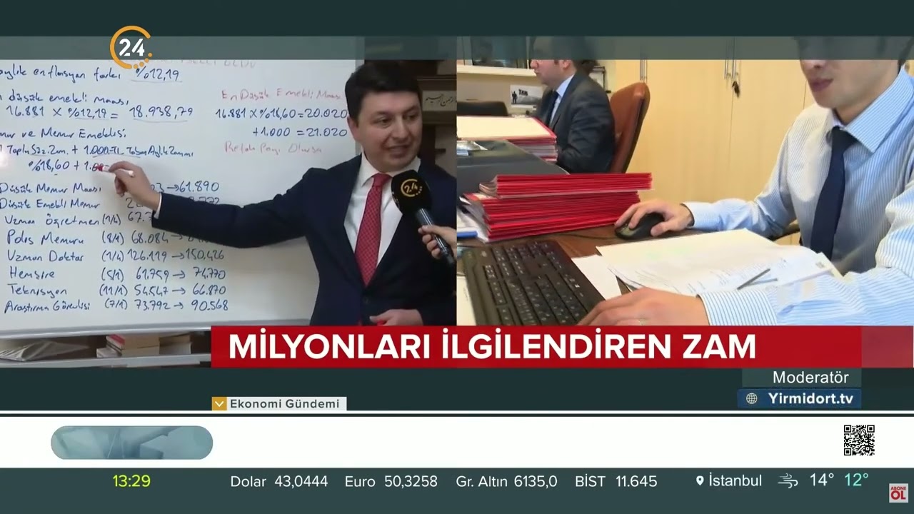 Enflasyon Rekor Düşüşte! İşte Milyonları İlgilendiren Zam Oranları...