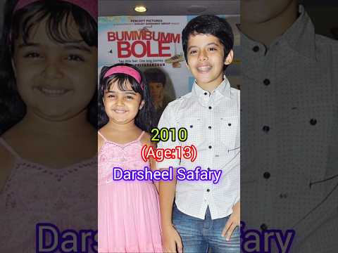 Darsheel Safary ❤️ Transformation 2007-2025 #shotrs #djbhainsal #bumm #like #viral #bollywood #charm