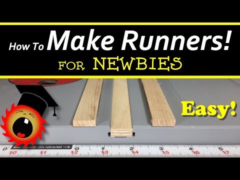 Einfach! Kufen für Tischkreissägenschlitten herstellen!