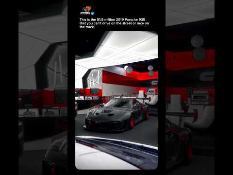 This is the $1.5 million 2019 Porsche 935 that you can't drive on the street or race on the track.