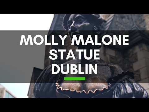 Molly Malone Statue - Dublin, Ireland ❤ The World Famous Molly Malone Statue - Dublin's Fair City Video