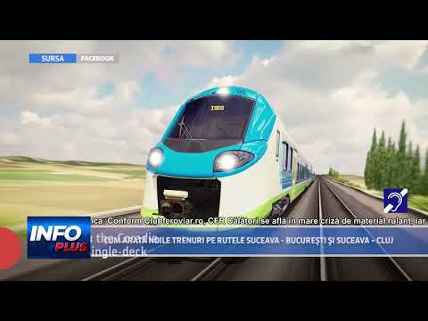 WHAT DO THE NEW TRAINS LOOK LIKE ON THE SUCEAVA - BUCHAREST AND SUCEAVA - CLUJ ROUTES?