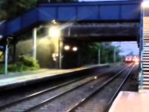 Acton Bridge 11.6.2013 - Pendolino & EWS 66056 Ford Motor Train WCML Freight