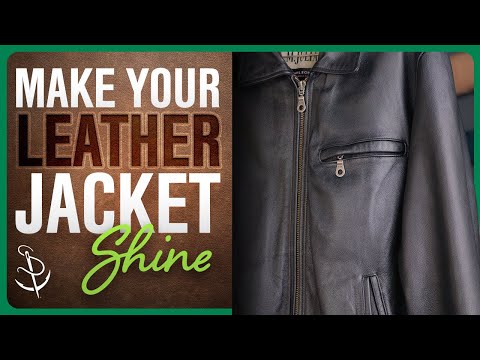 How to Oil and Condition a Leather Jacket to Look Brand New!