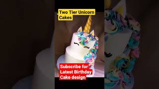Two tier Birthday Cakes