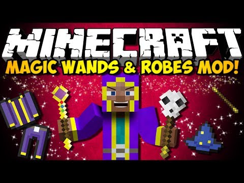 ChimneySwift11 - Minecraft Magic Wands & Wizarding Robes Mod: TONS OF MAGIC STUFF! (HD)