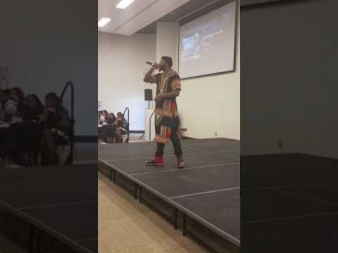 Zamara Larae performing Time for school