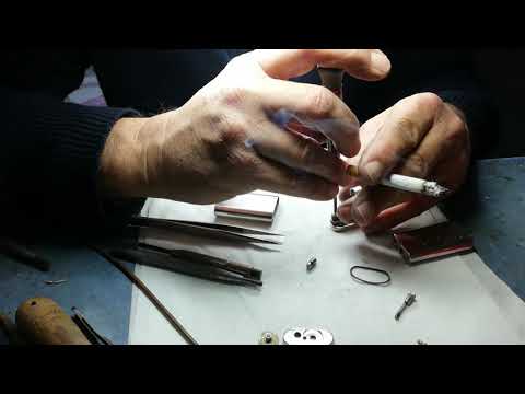 Dunhill Unique Accendino lighter Briquet encendedor Feuerzeug montaggio