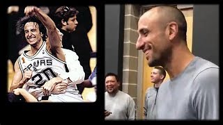 NBA《アメ本²話》マヌ・ジノビリが引退を決意した時の心境を語る（2018年9月）