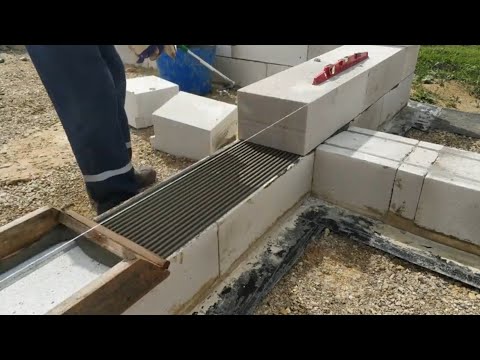 10. Кладка газоблока легко!!! Laying a gas block is easy!!!