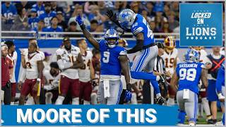 PASS RUSH POWER: Detroit Lions DEFENSE Stuns Commanders, Derrick Moore and Rookies Featured