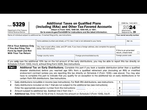 Maximize Your Refund With Proper Form 5329 Completion