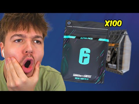 MY LUCKIEST ALPHA PACK OPENING EVER (0.01% CHANCE?)