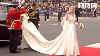Kate Middleton's Wedding Dress Revealed - The Royal Wedding - BBC